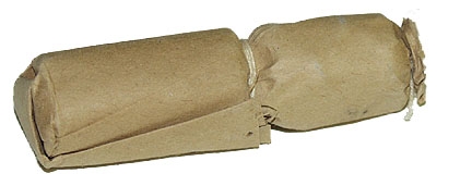 MINT, UNOPENED CONFEDERATE BUCKSHOT PAPER CARTRIDGE