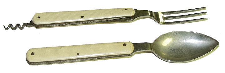 CIVIL WAR FOLDING EATING UTENSILS