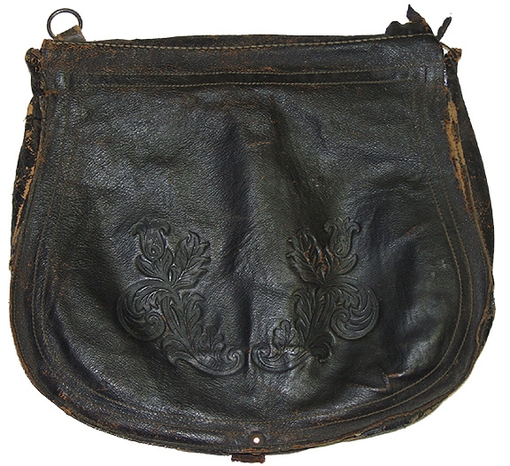 ORIGINAL CIVIL WAR HAVERSACK ID'D TO LT. COL. JOHN CHANDLER, 7TH MISSOURI CAVALRY (US)