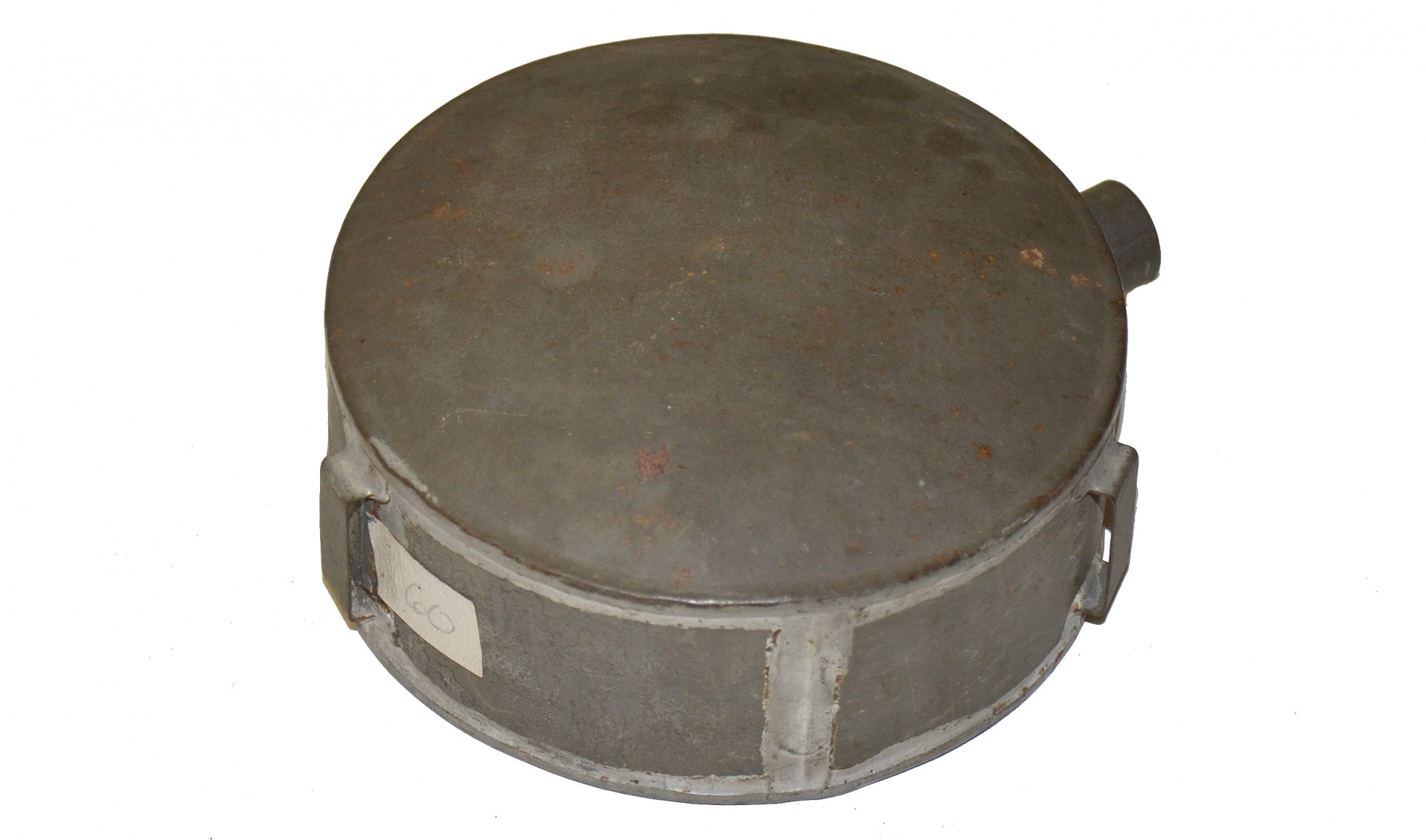 MILITIA TIN DRUM CANTEEN - BILL GAVIN COLLECTION