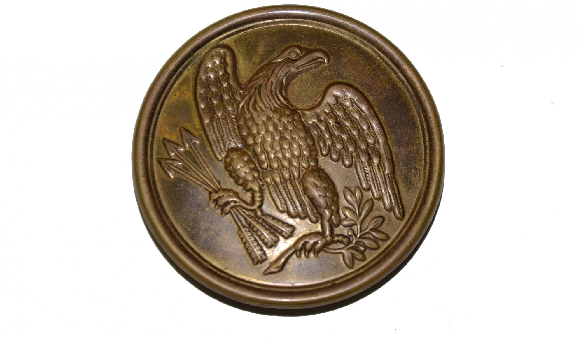 US PATTERN 1826 NCO EAGLE BREAST PLATE, W.H. SMITH