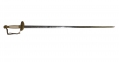 C1850 KNIGHT’S HEAD POMMEL MILITIA OFFICER’S SWORD