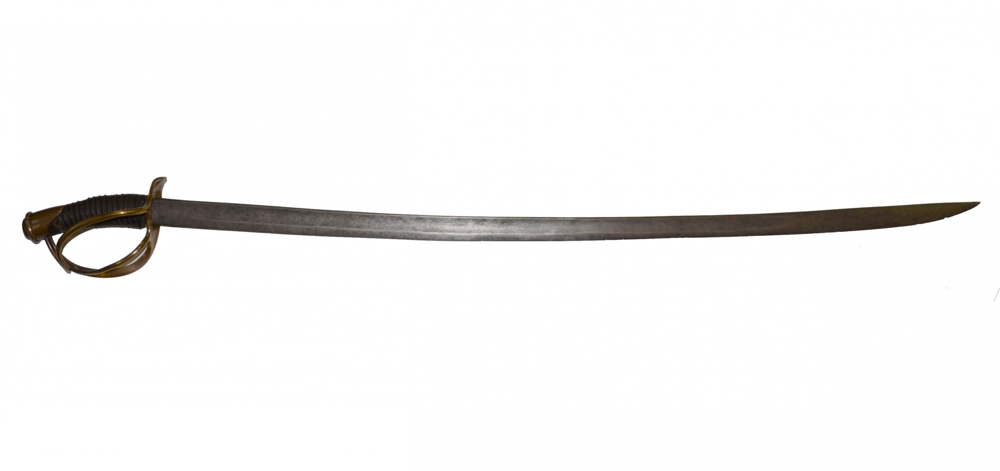 ORIGINAL UNMARKED SPECIMEN OF AN HONEST CONFEDERATE CAVALRY SABER