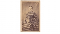 CDV OF WOMAN WITH A DOG