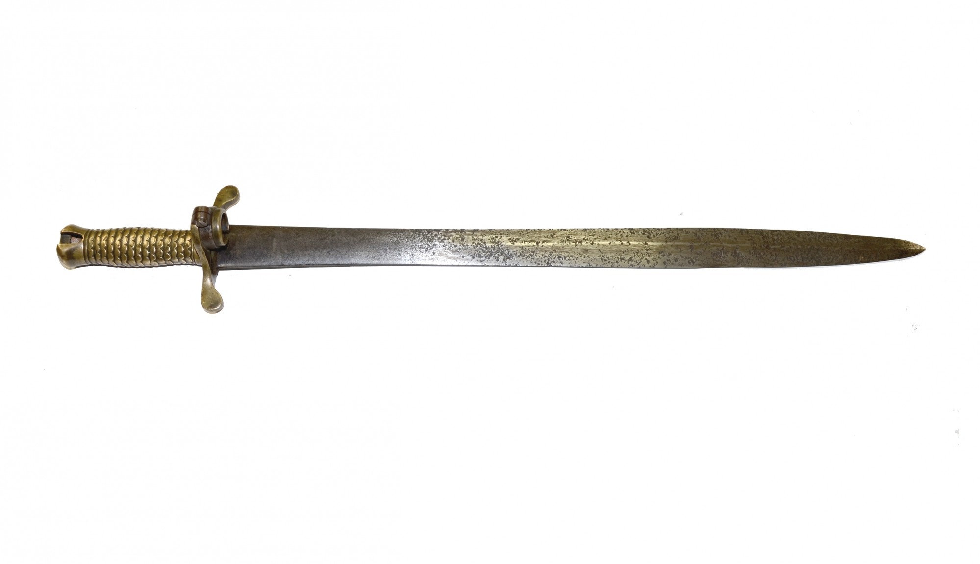RARE AMES MODEL 1847 SAPPERS & MINERS ARTILLERY MUSKETOON SWORD BAYONET 