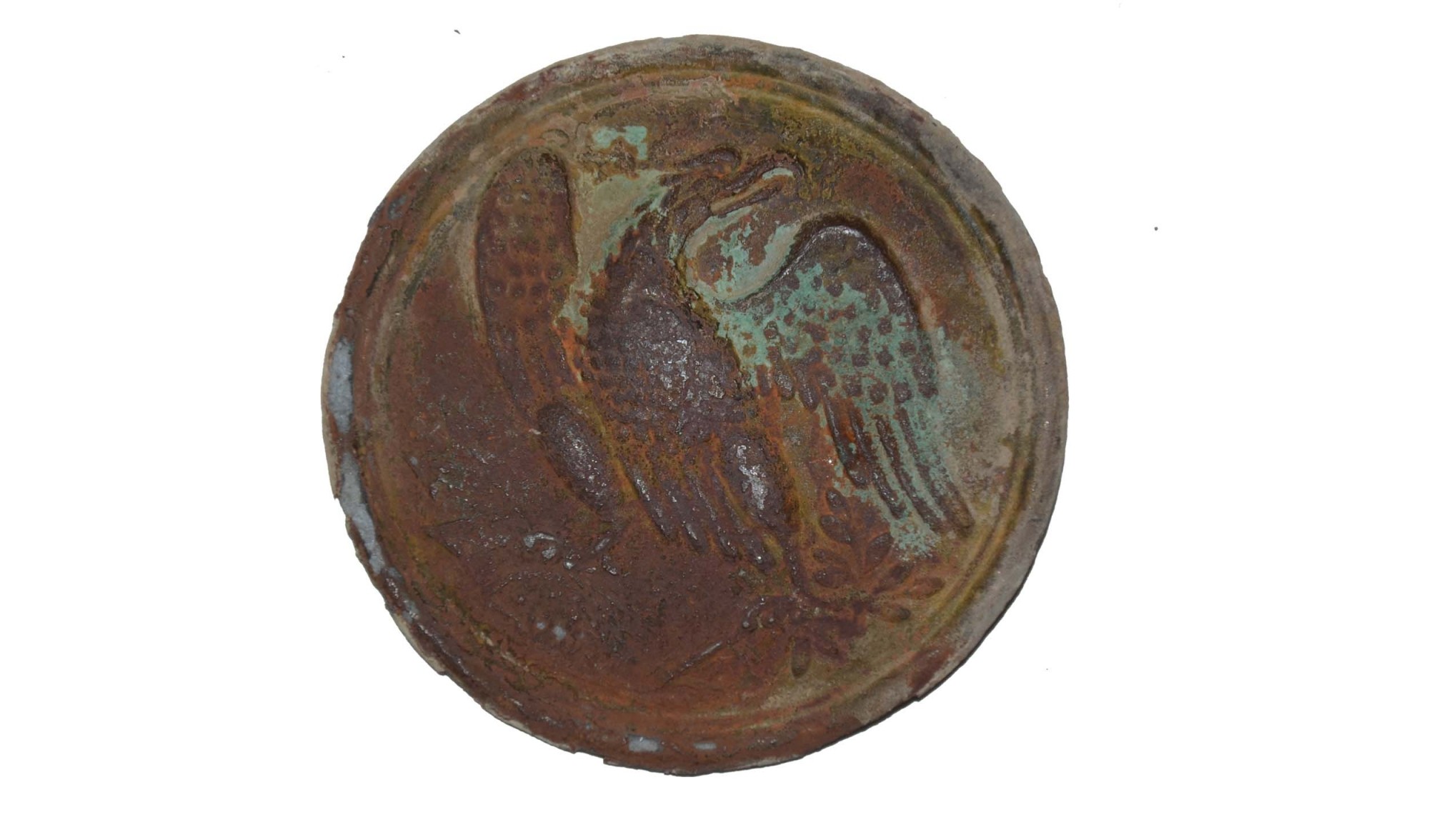 RELIC EAGLE BREAST PLATE FROM GETTYSBURG