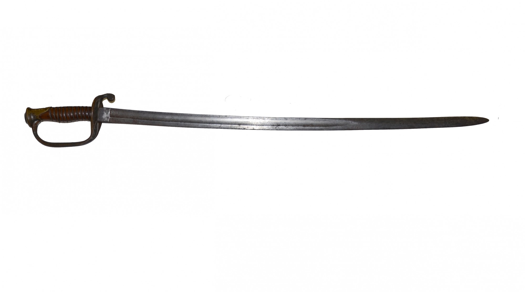 CONFEDERATE FOOT OFFICER’S SWORD BY E. J. JOHNSTON, MACON, GA