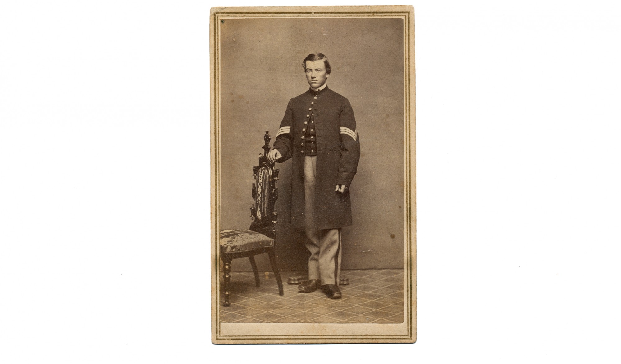 CDV OF SERGEANT 14TH NEW HAMPSHIRE INFANTRY