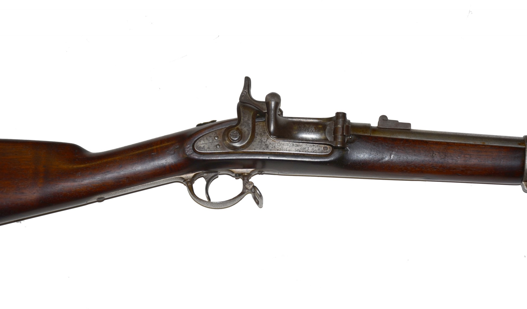 M1861 BRIDESBURG CONTRACT RIFLEMUSKET WITH THE NEEDHAM CONVERSION TO A