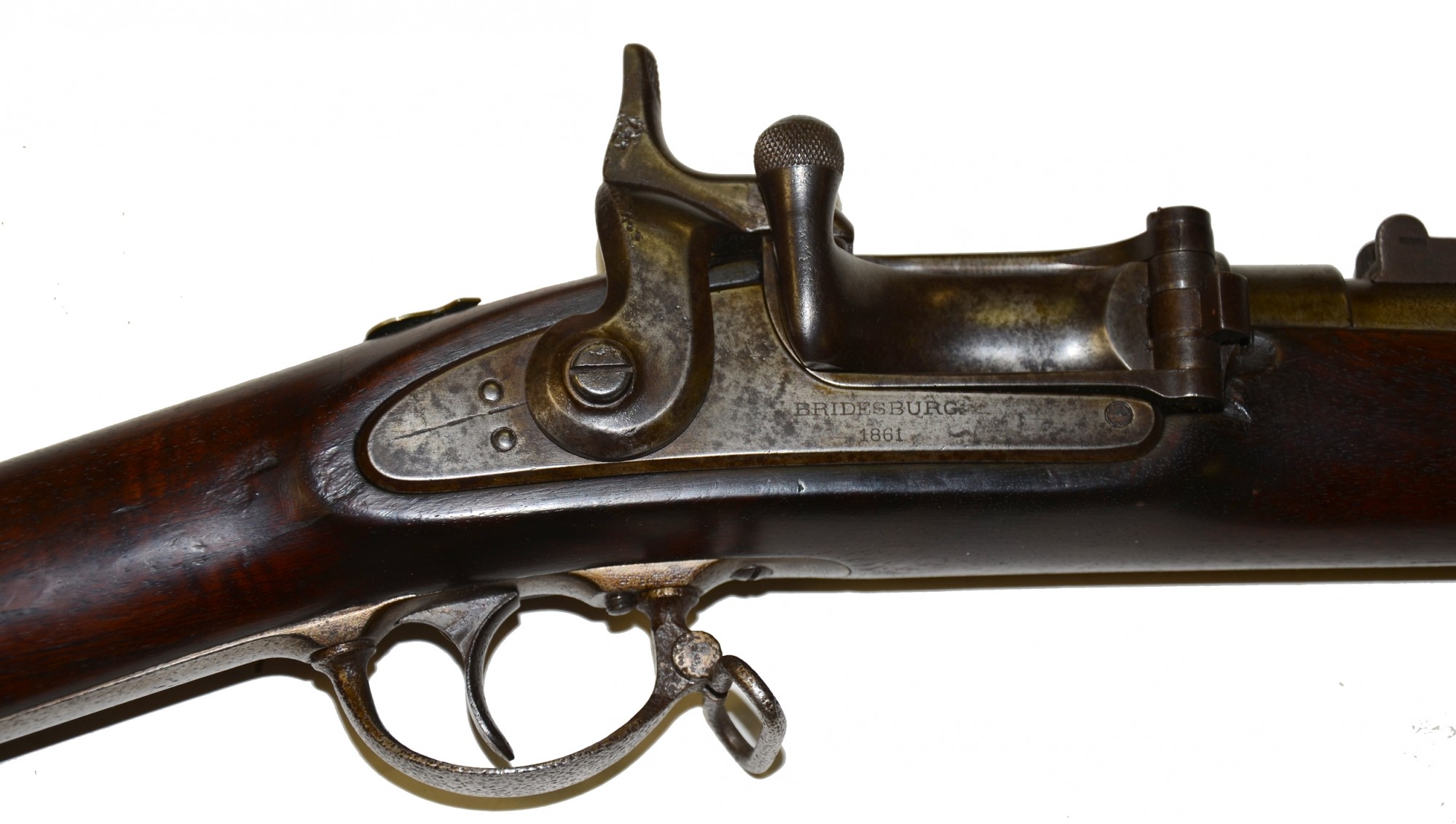 M1861 BRIDESBURG CONTRACT RIFLEMUSKET WITH THE NEEDHAM CONVERSION TO A