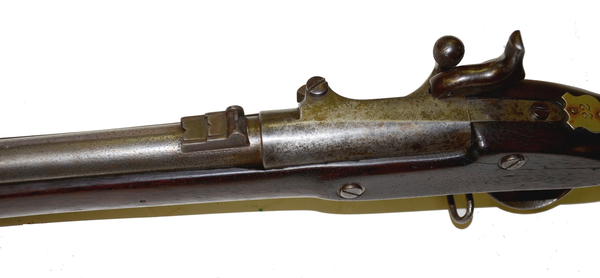 M1861 BRIDESBURG CONTRACT RIFLEMUSKET WITH THE NEEDHAM CONVERSION TO A