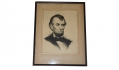 LINCOLN ETCHING BY PIERRE NUYTENS, FOR LINCOLN NATIONAL LIFE INSURANCE COMPANY, 1939
