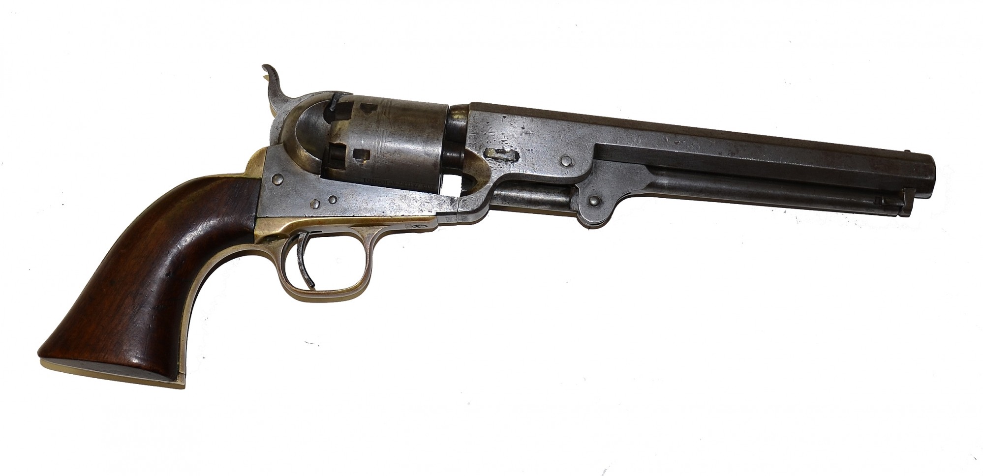 FOURTH MODEL COLT 1851 NAVY REVOLVER ID’D TO 17 PENNSYLVANIA CAVALRY OFFICER