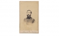 BUST VIEW CDV OF THRICE WOUNDED NEW HAMPSHIRE OFFICER, INCLUDING AT GETTYSBURG