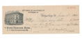 1914 GETTYSBURG ICE AND STORAGE CO. BANK CHECK