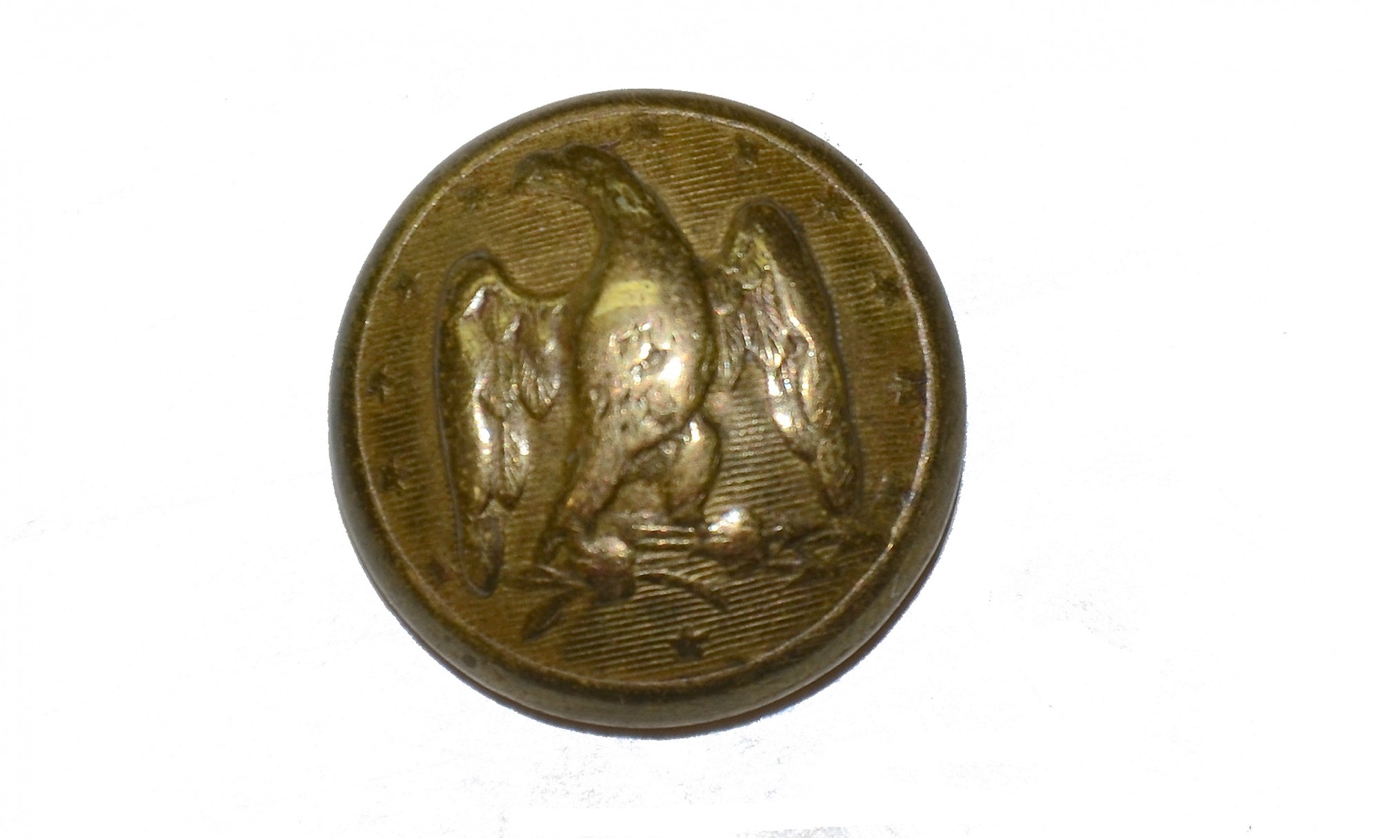 CONFEDERATE LOCAL BUTTON, NON-DUG