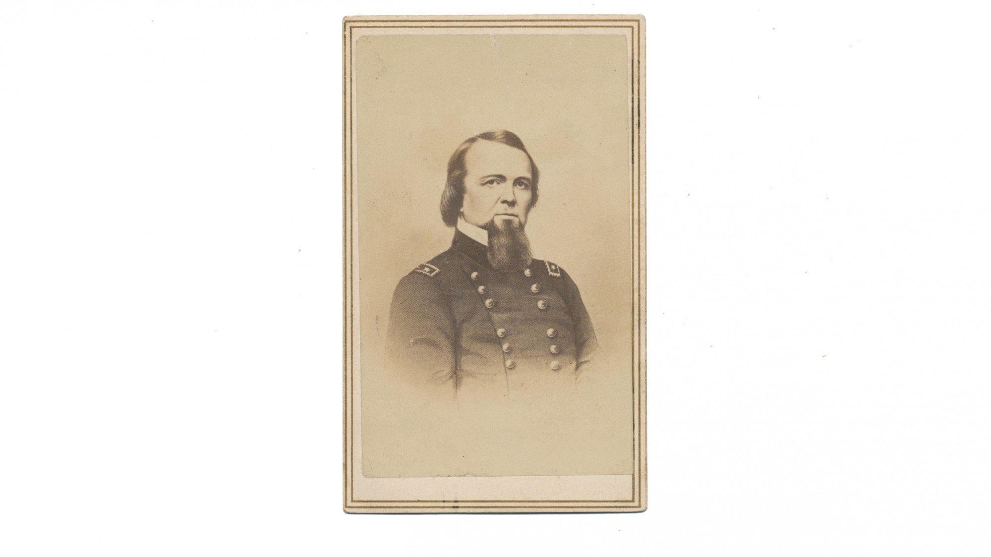 CDV LITHOGRAPH OF MAJOR GENERAL JOHN POPE