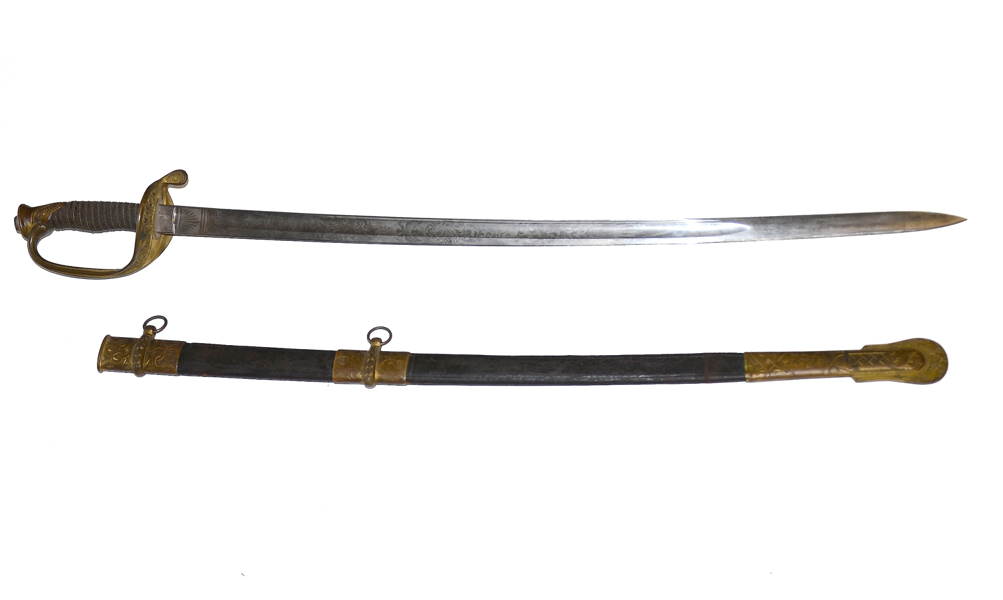 GROUP OF ITEMS ID’D TO AN OFFICER IN ONE OF THE MOST SOUGHT AFTER REGIMENTS IN THE ARMY OF THE POTOMAC, THE 124TH NEW YORK VOLUNTEERS