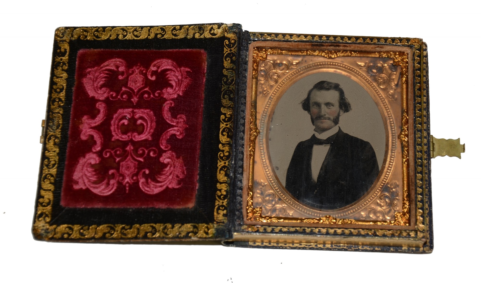 SIXTH PLATE AMBROTYPE OF STEPHEN BROWNE