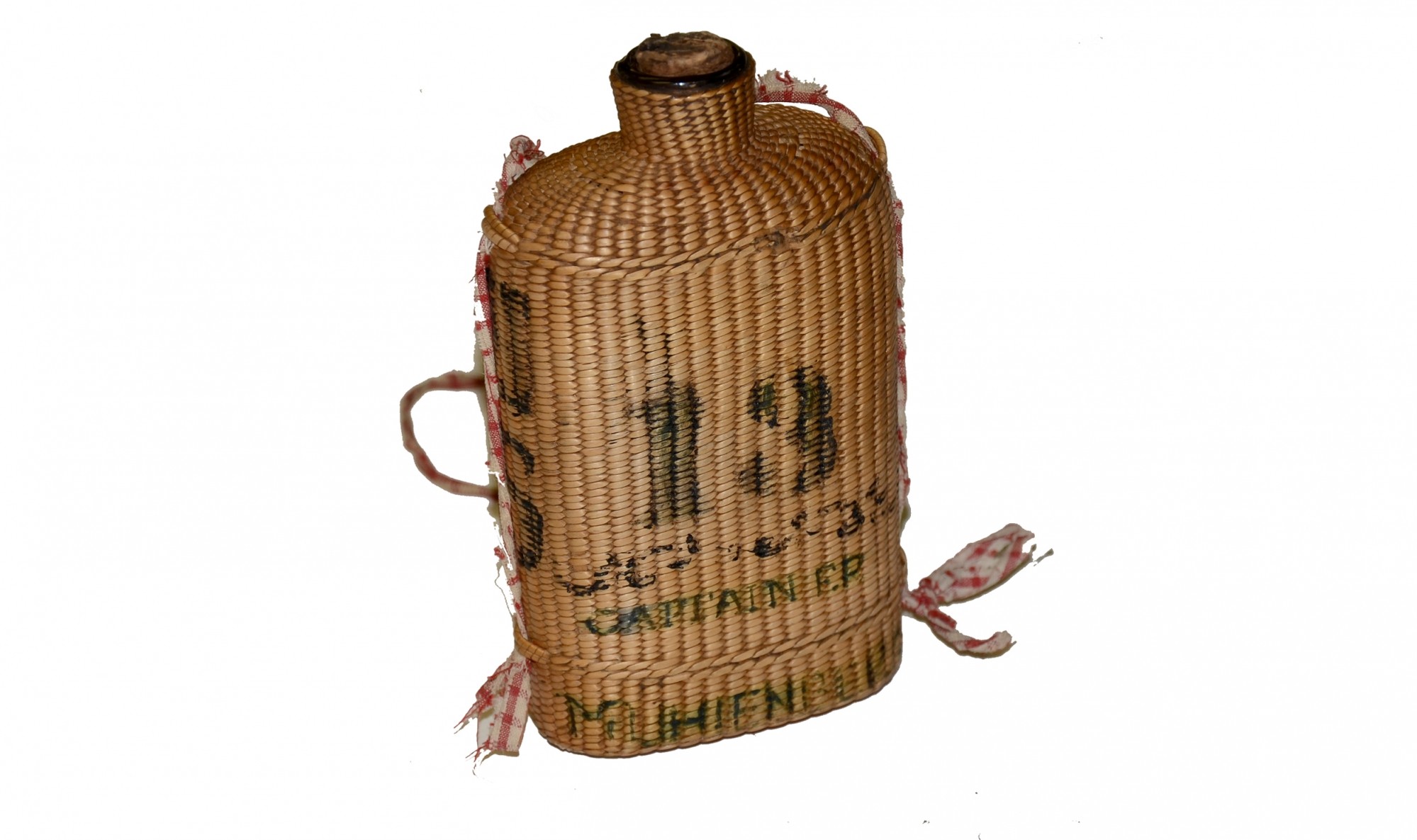 IDENTIFIED FLASK, 13TH U.S. INFANTRY