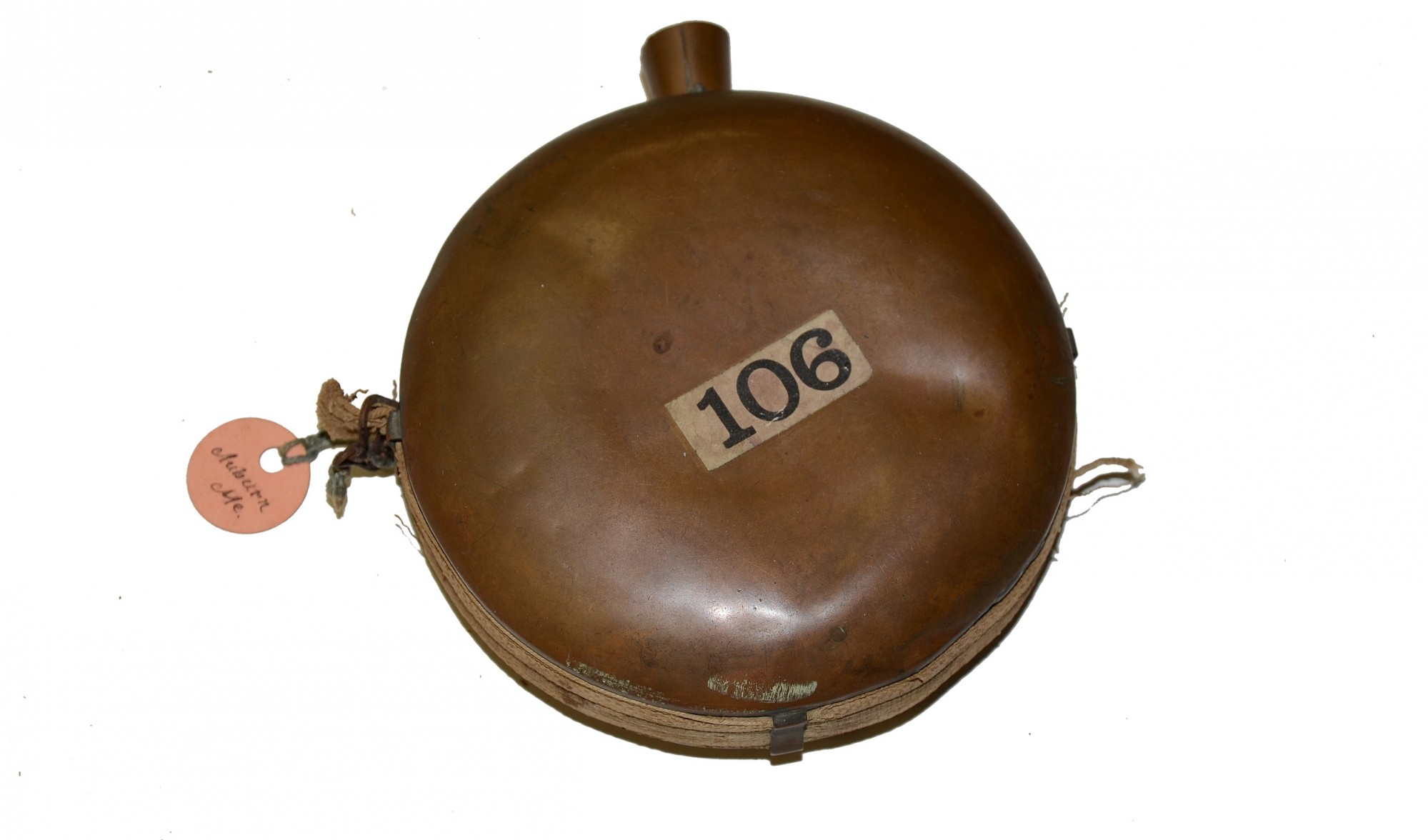 CIVIL WAR COPPER “DRUM” CANTEEN