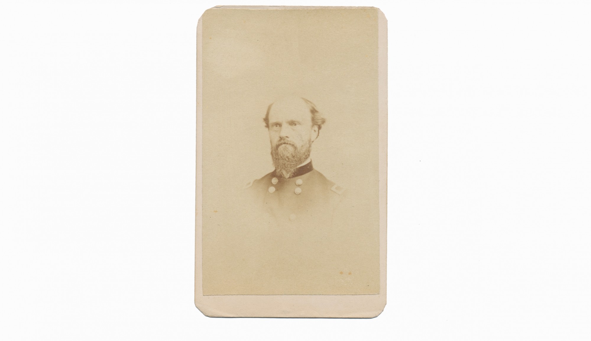 BUST VIEW OF MAJ GEN SIMON G. GRIFFIN OF THE 2ND & 6TH NEW HAMPSHIRE INFANTRY