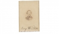 SIGNED BUST VIEW CDV OF 12TH NEW HAMPSHIRE TEAMSTER