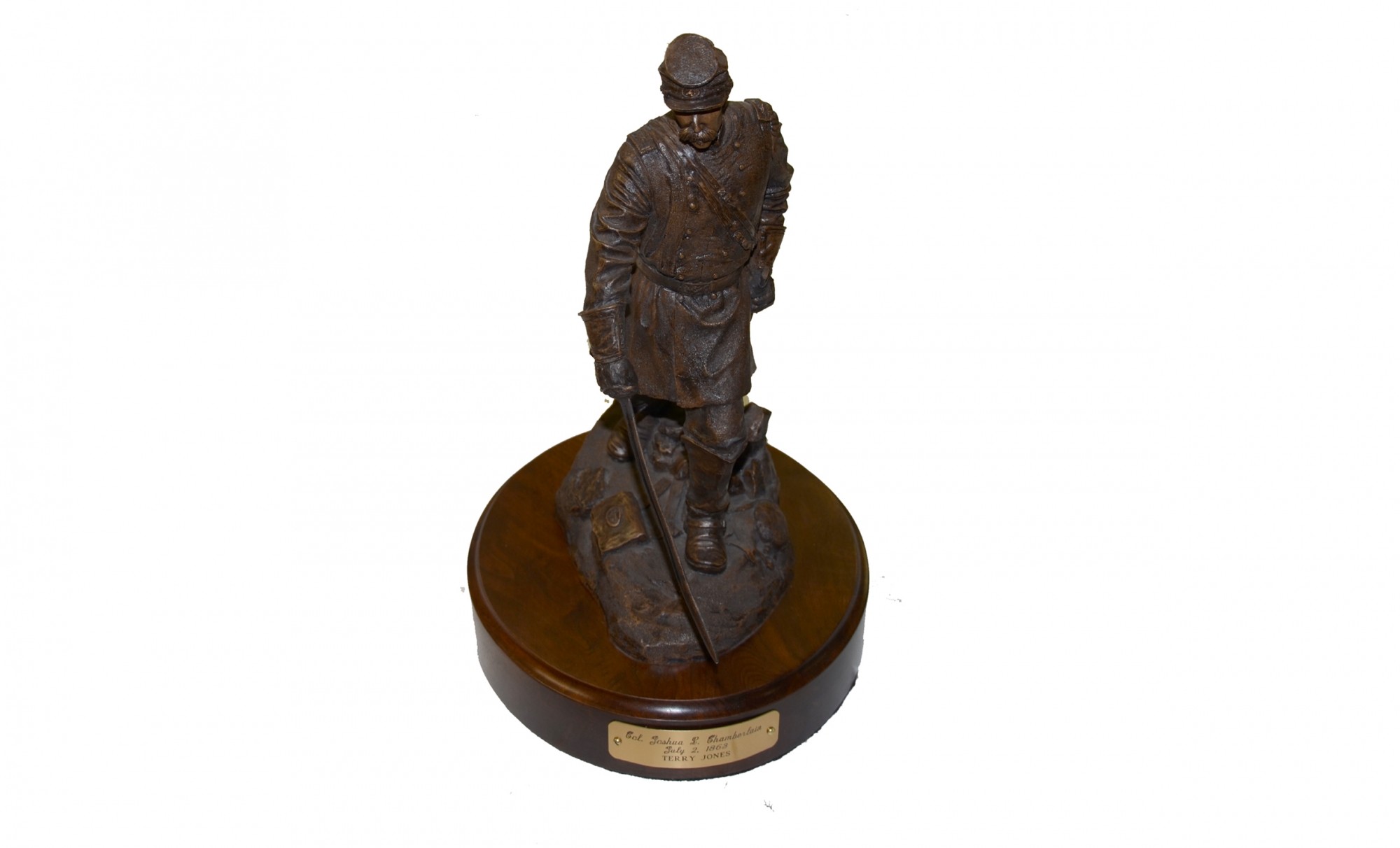 COL. JOSHUA L. CHAMBERLAIN SCULPTURE BY TERRY JONES