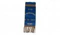 G.A.R. COMMANDER RIBBON, 1886