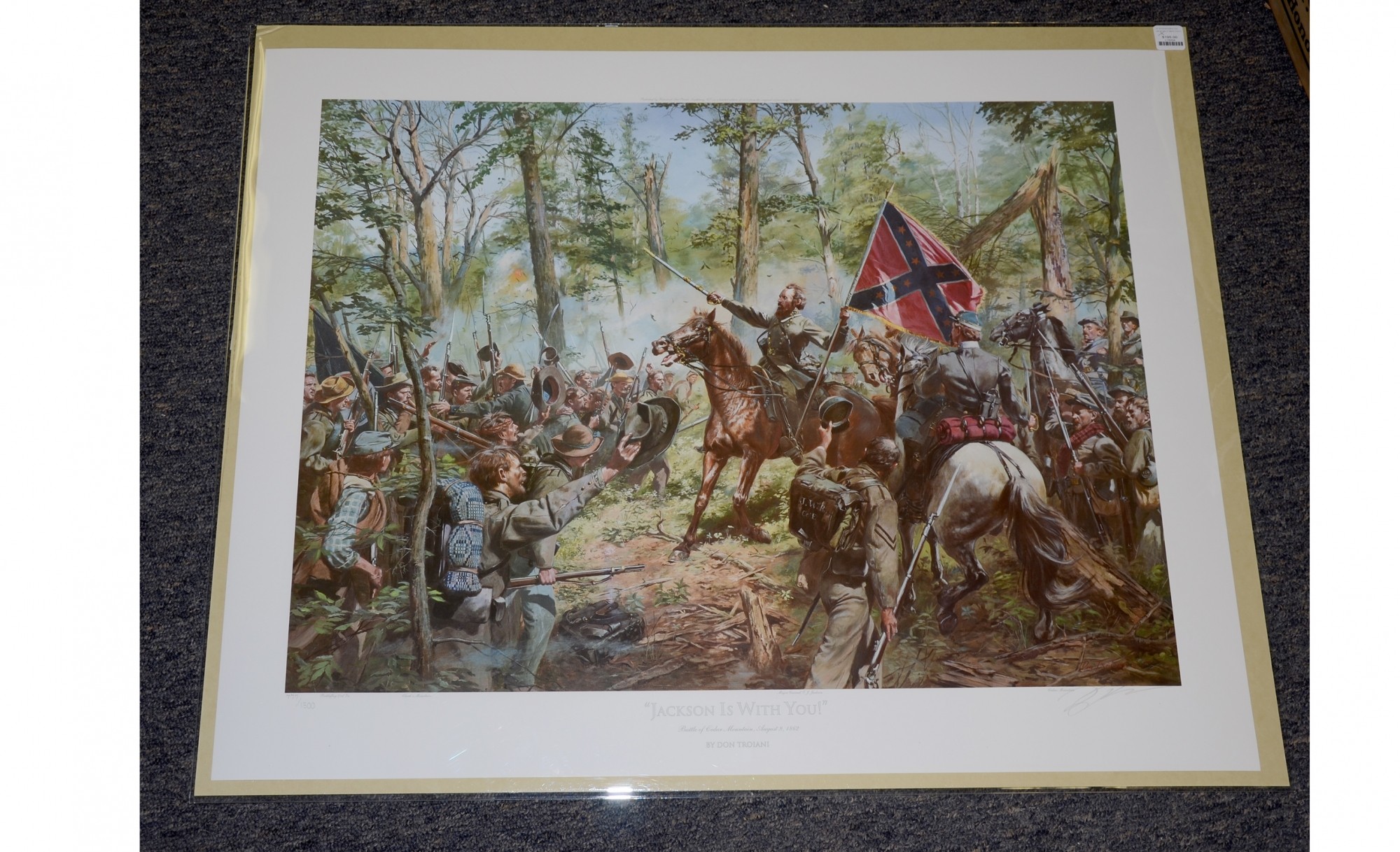 JACKSON IS WITH YOU:  BATTLE OF CEDAR MOUNTAIN, AUGUST 9, 1862 – DON TROIANI