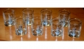 SET OF 8 BAR TUMBLERS FROM TROUT RUN RETREAT