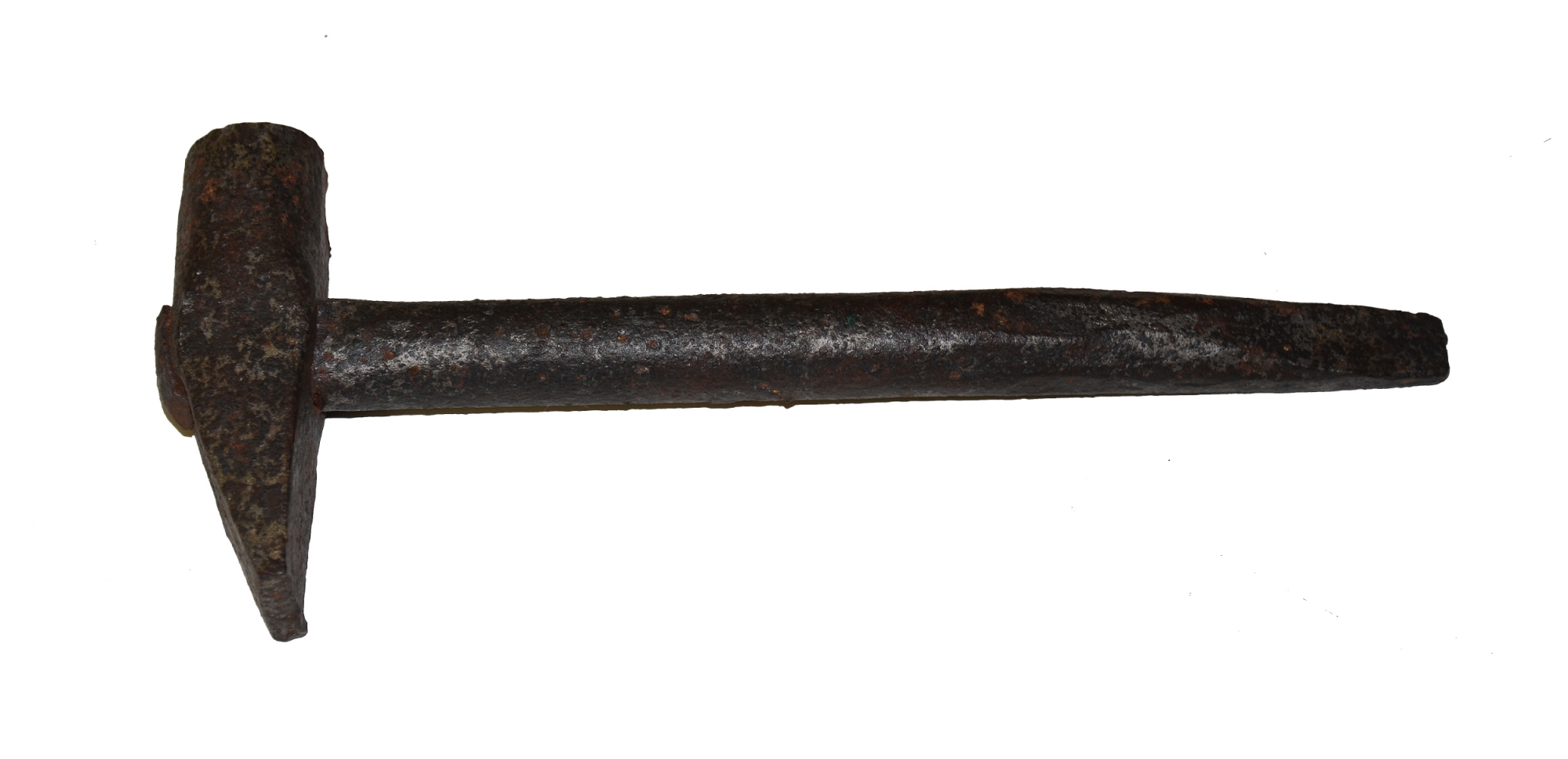 BLACKSMITH ARTILLERY HAMMER RECOVERED FROM ARCADIA, MISSOURI