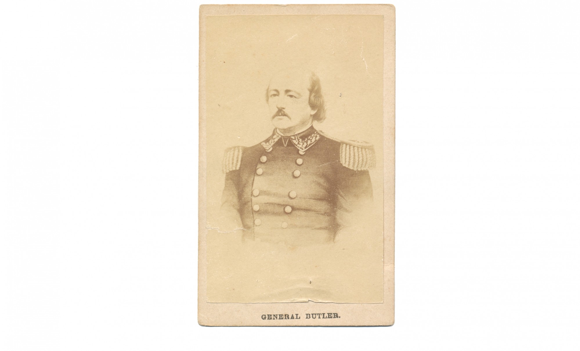 CDV OF GENERAL BENJAMIN “BEAST” BUTLER