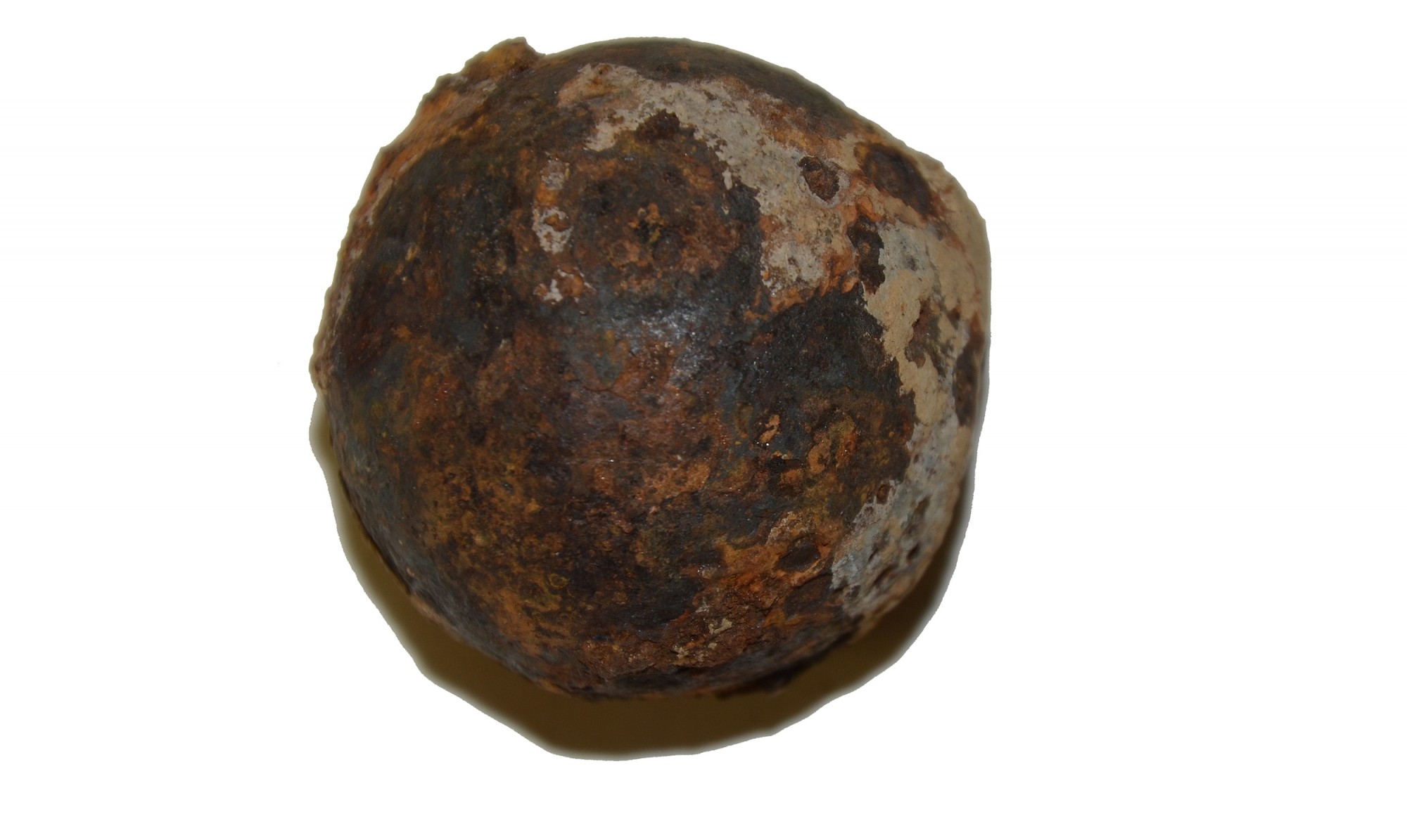U.S. 12 POUND GRAPE SHOT BALL RECOVERED FROM GETTYSBURG — Horse Soldier