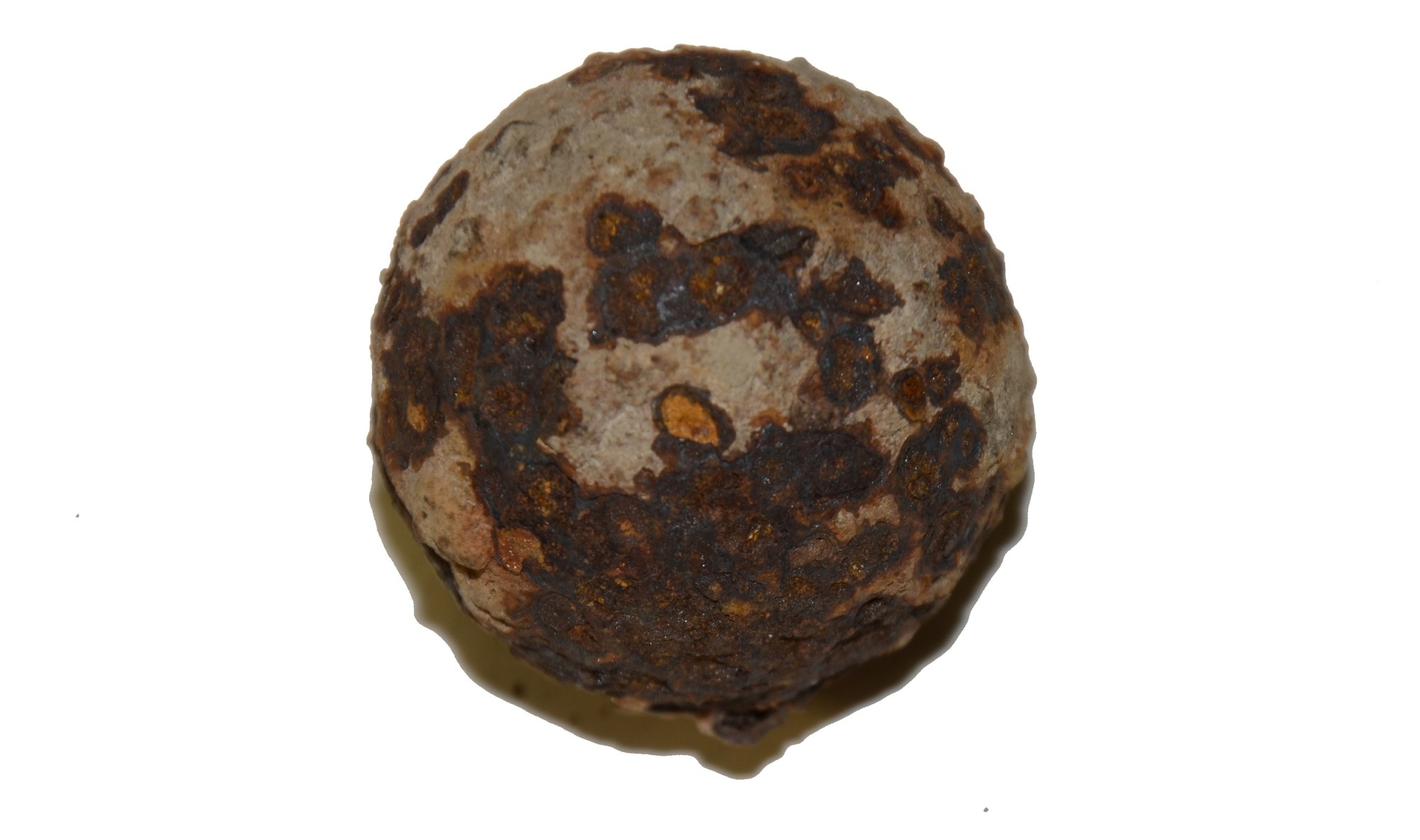 U.S. 12 POUND GRAPE SHOT BALL RECOVERED FROM GETTYSBURG — Horse Soldier