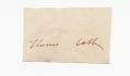 HOWELL COBB AUTOGRAPH