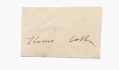 HOWELL COBB AUTOGRAPH