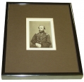 FRAMED CDV OF GEN. DARIUS NASH COUCH