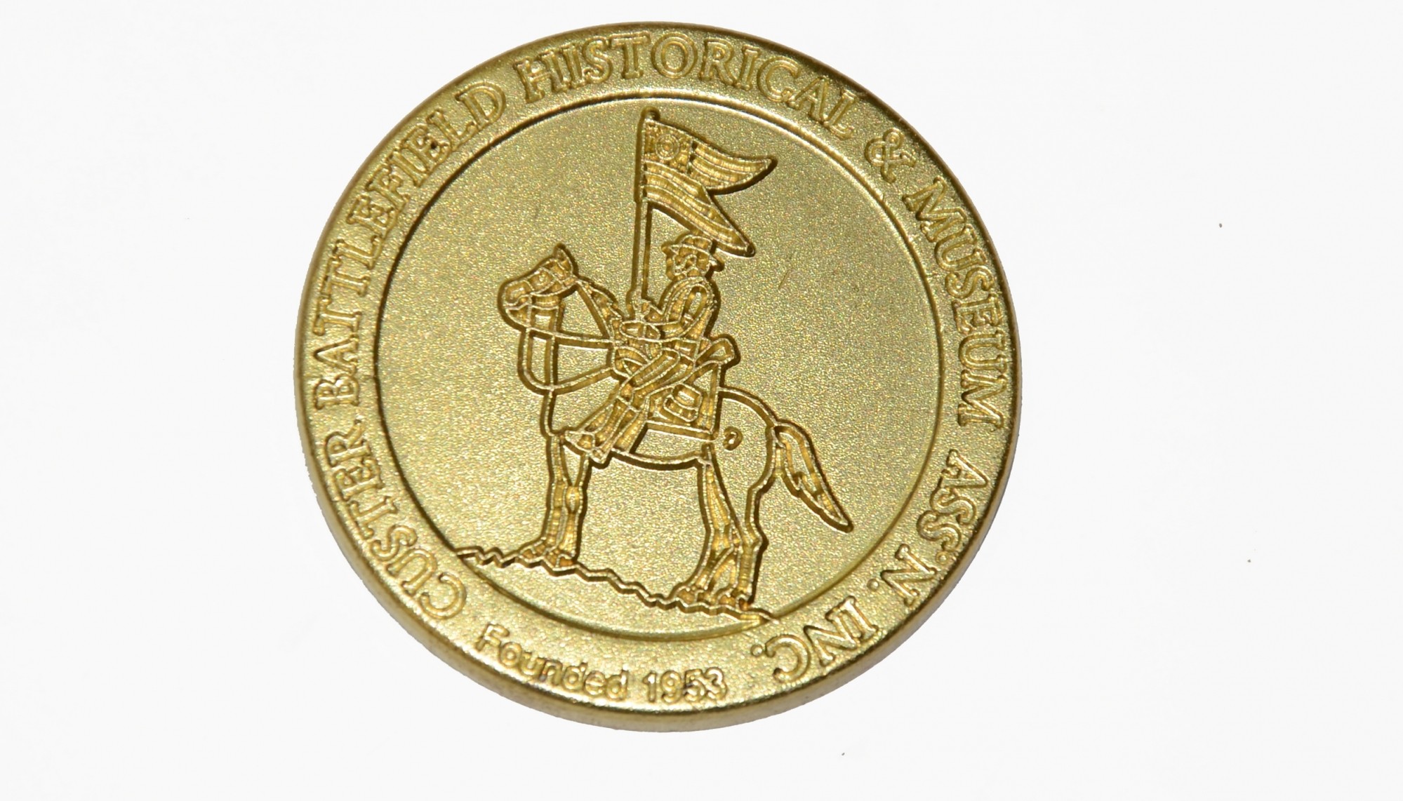 LITTLE BIG HORN 125TH COMMEMORATIVE COIN