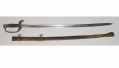 MODEL 1850 FOOT OFFICER’S SWORD PRESENTED TO AN ODDFELLOW IN 1861
