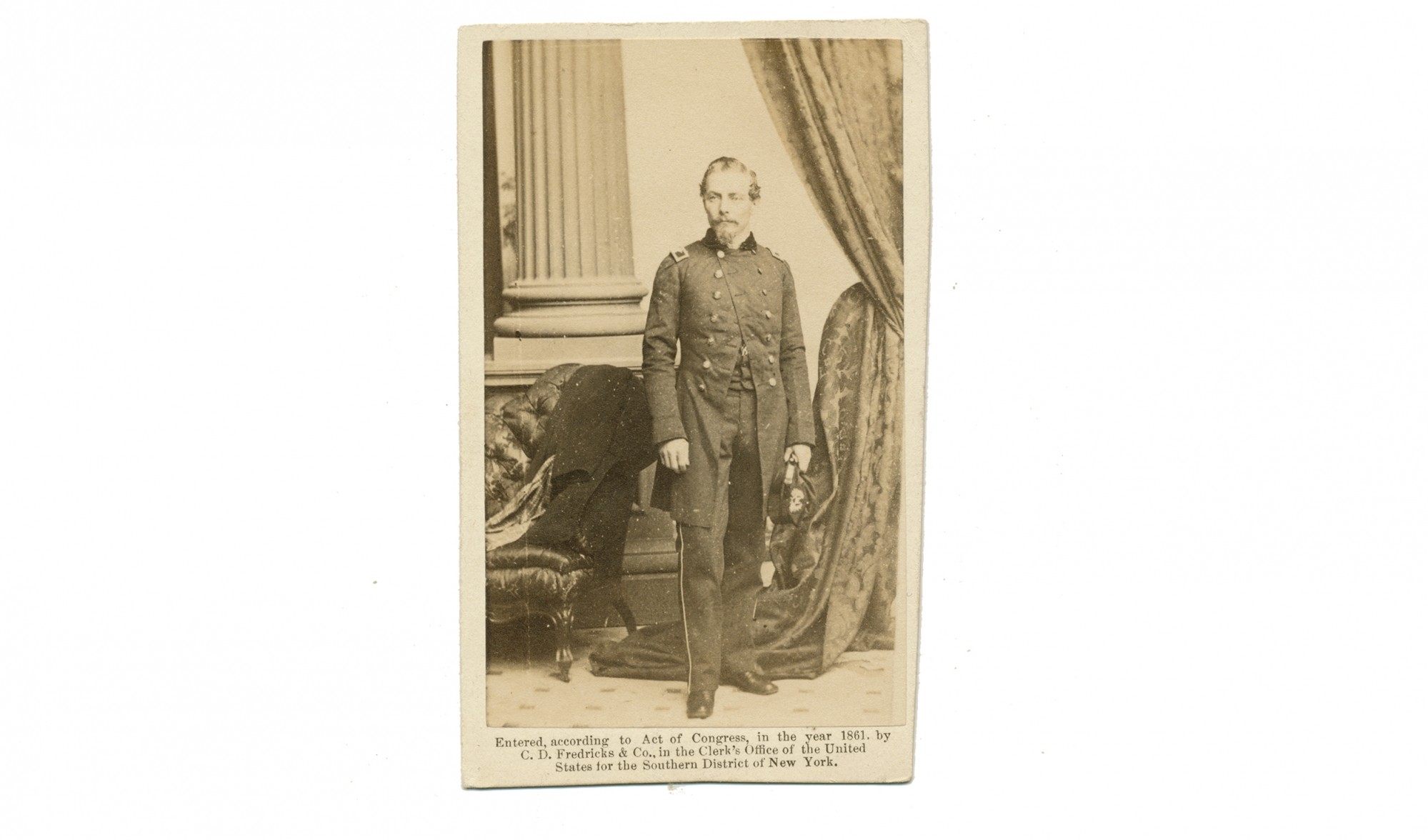 CDV OF CONFEDERATE P.G.T. BEAUREGARD 