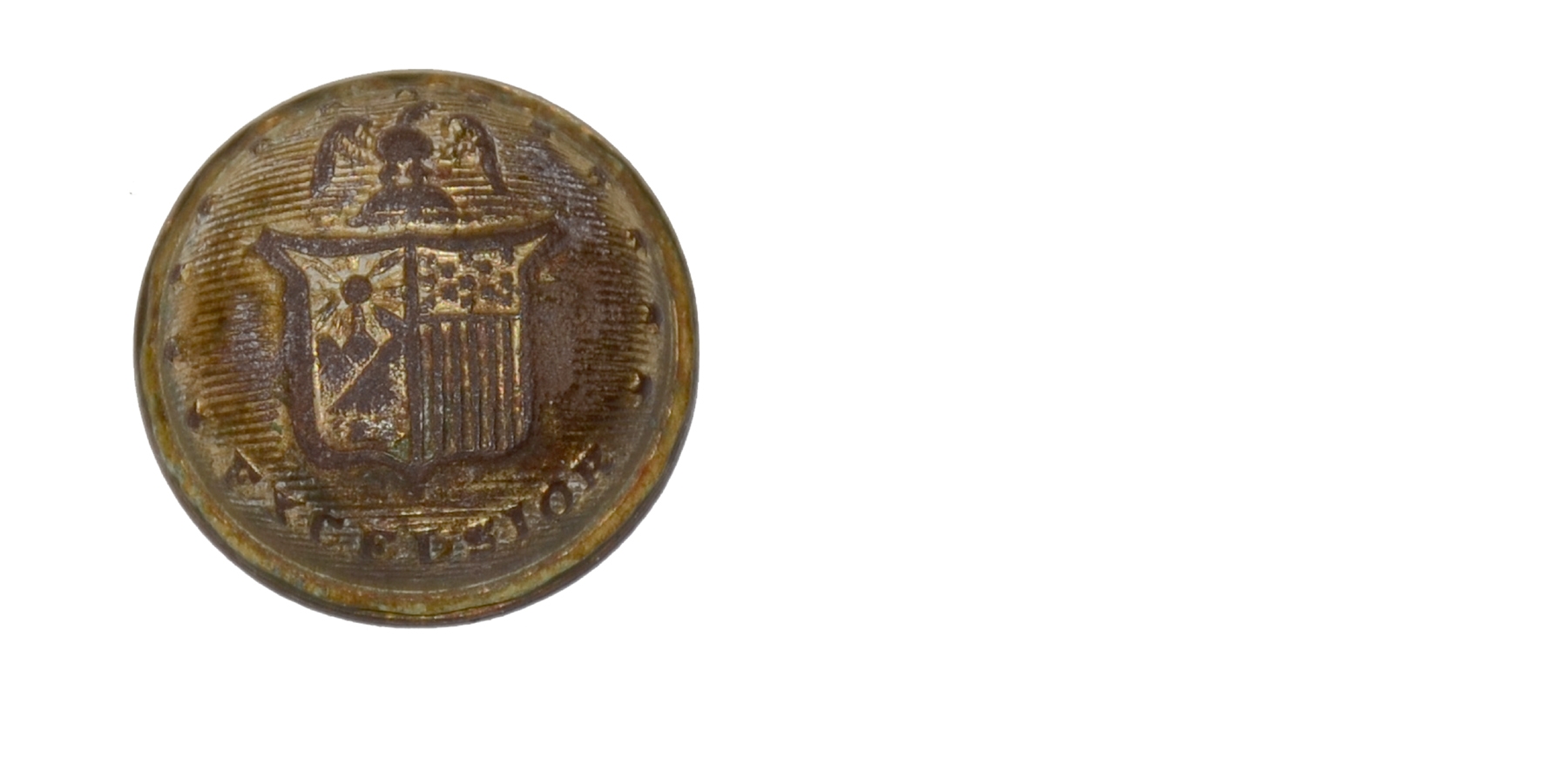 NEW YORK EXCELSIOR STATE JACKET BUTTON FROM GETTYSBURG — Horse Soldier