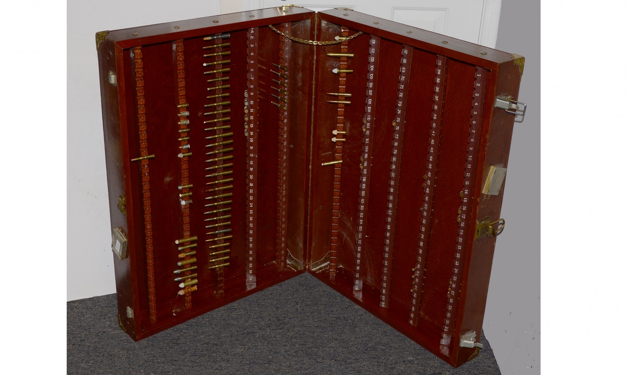 LARGE CARTRIDGE COLLECTION & DISPLAY BOX — Horse Soldier