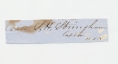 AUTOGRAPH OF ADMIRAL SILAS STRINGHAM