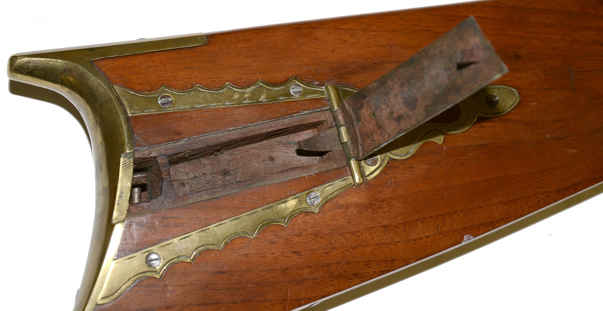 LARGE HEAVY BARRELED TARGET RIFLE BY MOLL OF ALLENTOWN, PENNSYLVANIA ...
