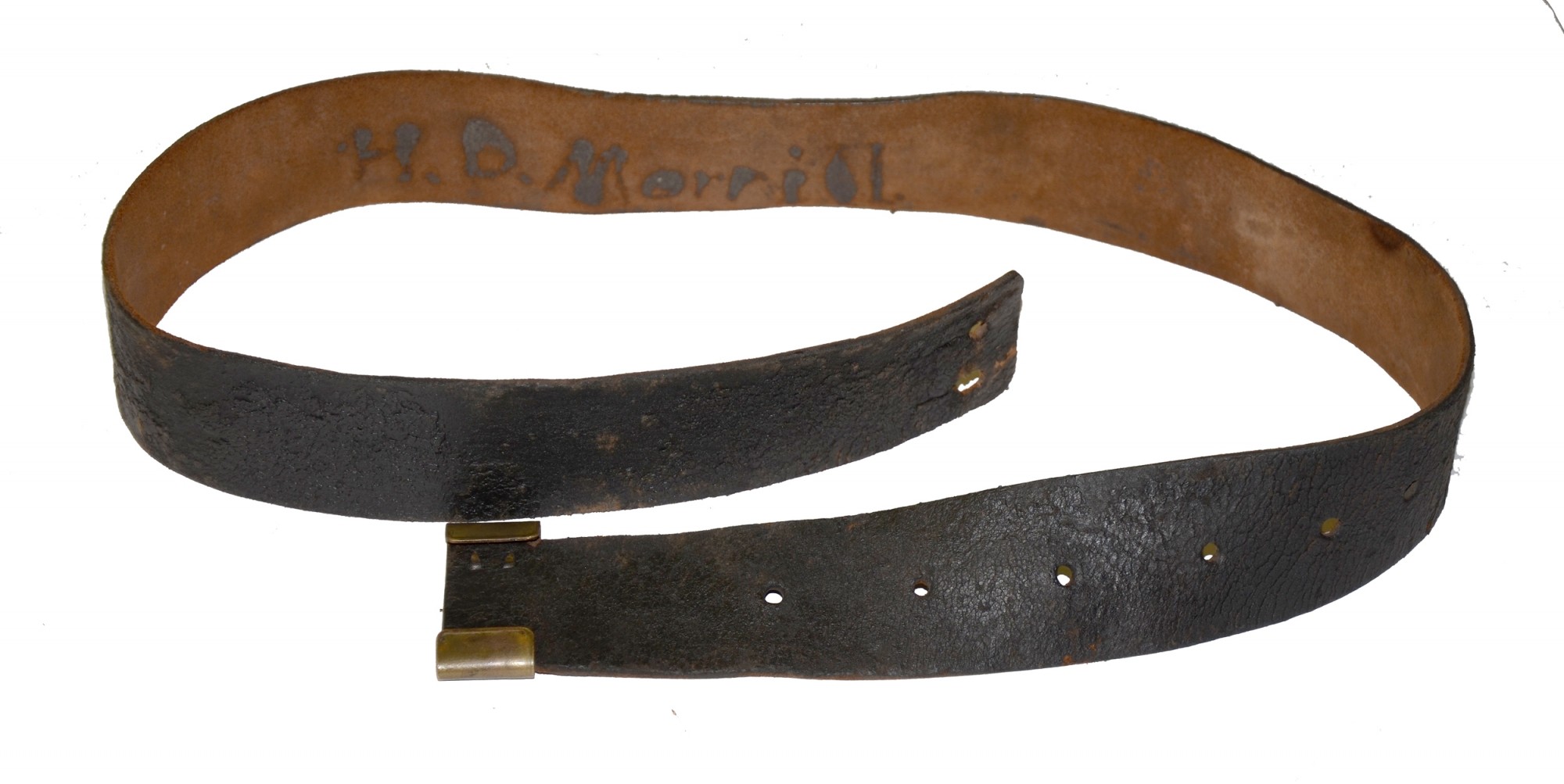 CIVIL WAR INFANTRY BELT WITH BRASS KEEPER — Horse Soldier