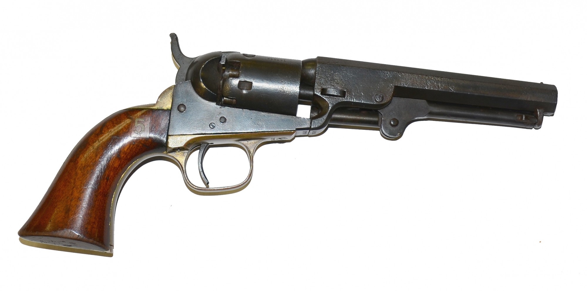 COLT MODEL 1849 POCKET REVOLVER -- IDENTIFIED