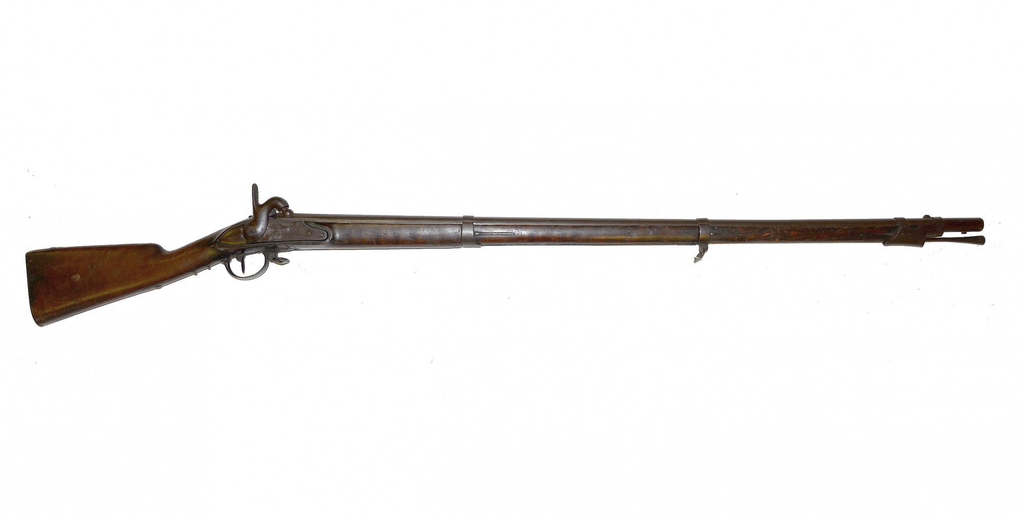 FRENCH MODEL 1822 MUSKET CONVERTED TO PERCUSSION