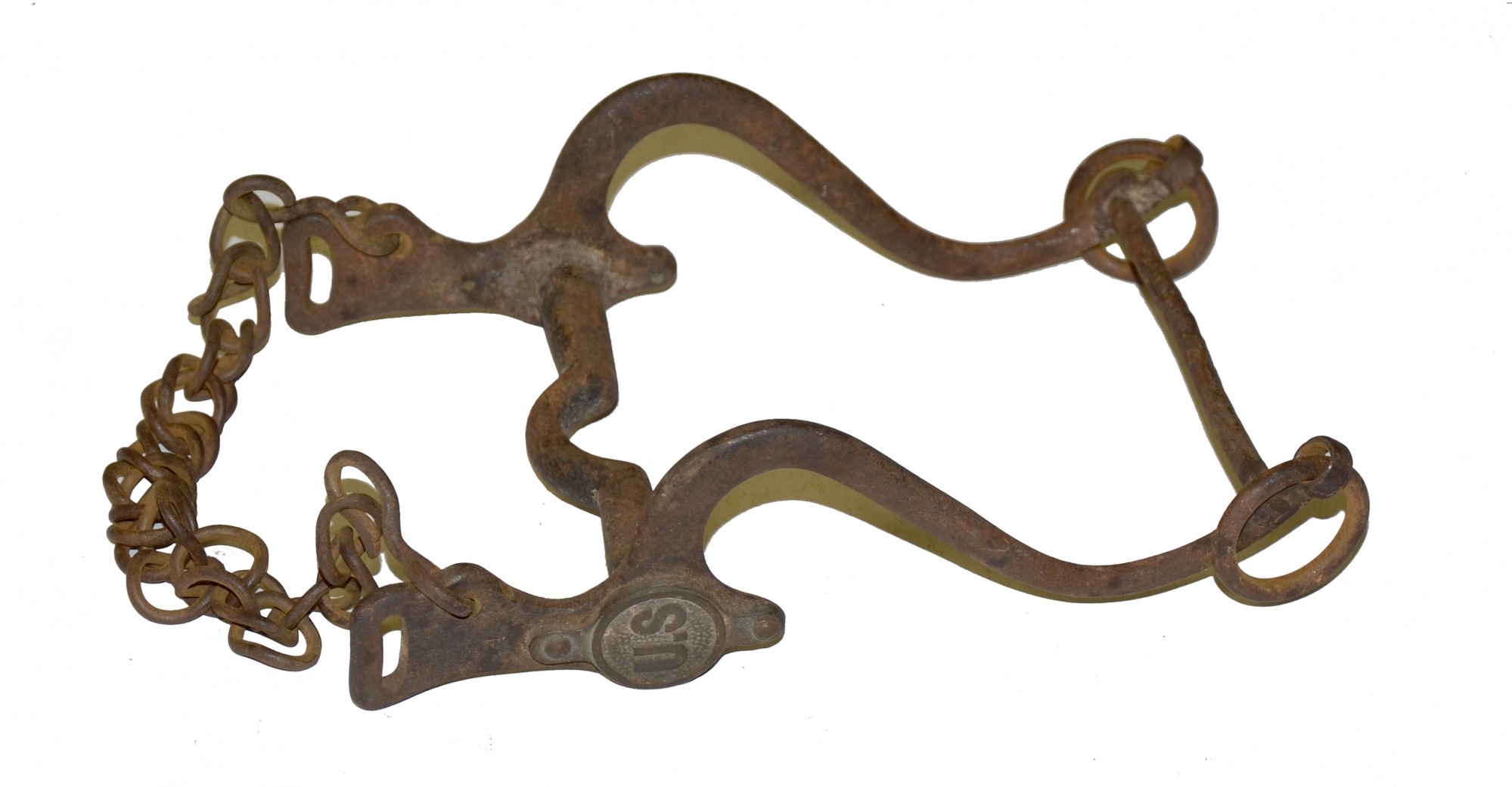 MAKER MARKED MODEL 1859 CAVALRY HORSE BIT - ROSENSTEEL COLLECTION