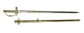 ORIGINAL, BRASS-MOUNTED PRESENTATION-GRADE KNIGHTSHEAD MILITIA OFFICER'S SWORD AND SCABBARD